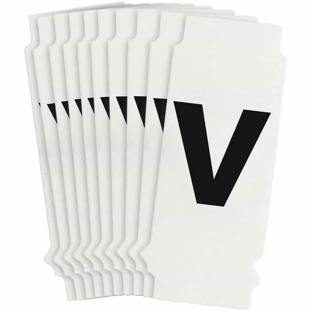 8235-V B933 8235-V BLK 1" HELV QA 10-PK