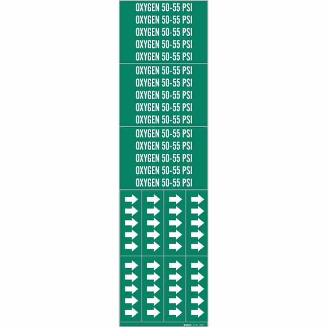 86328 MEDICAL GAS PIPE MARKER - US
