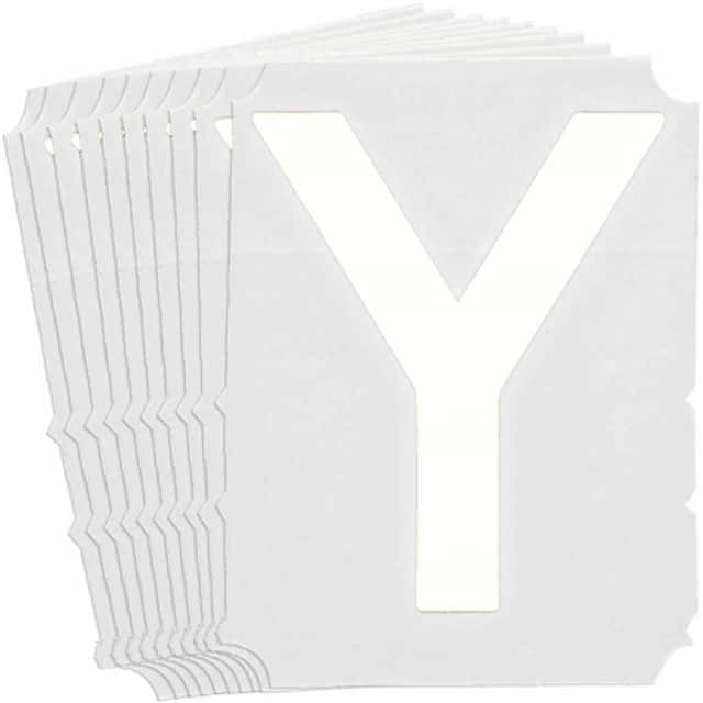 5210-Y B933 5210-Y WHT 6" GOTH QA 10-PK