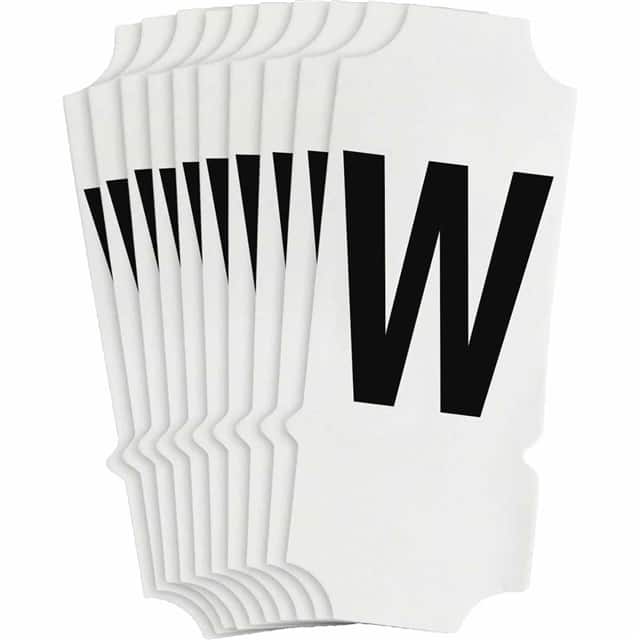 8245-W B933 8245-W BLK 2" HELV QA 10-PK