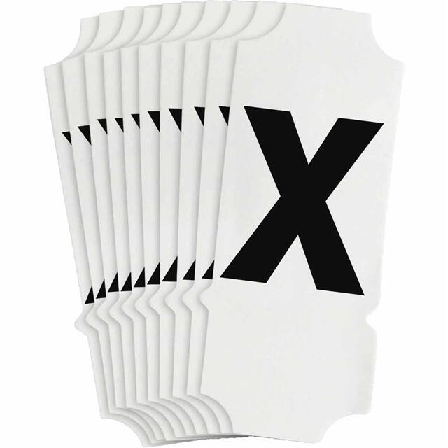 8245-X B933 8245-X BLK 2" HELV QA 10-PK