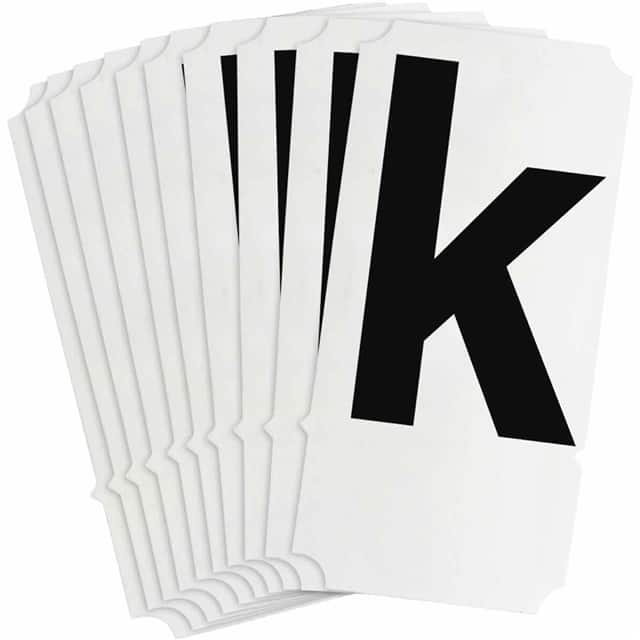 8250-K B933 8250-K BLK 3" HELV QA 10-PK
