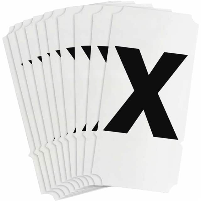 8250-X B933 8250-X BLK 3" HELV QA 10-PK