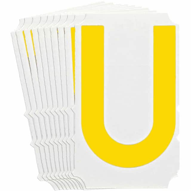 5110-U B933 5110-U YEL 3" GOTH QA 10-PK