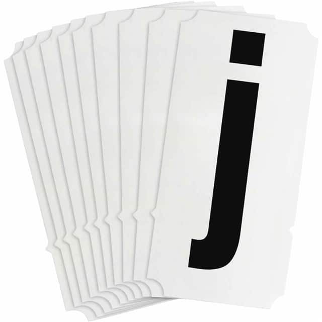 8255-J B933 8255-J BLK 4" HELV QA 10-PK