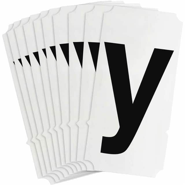 8250-Y B933 8250-Y BLK 3" HELV QA 10-PK