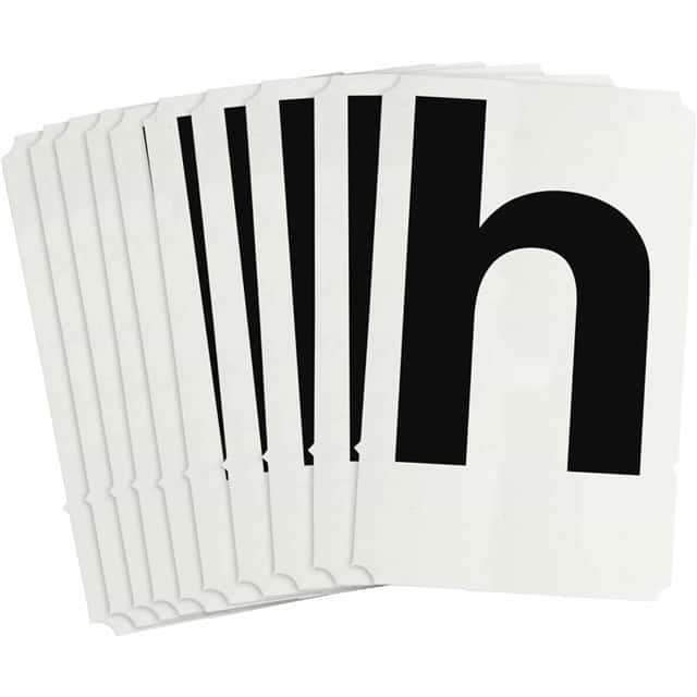 8265-H B933 8265-H BLK 6" HELV QA 10-PK