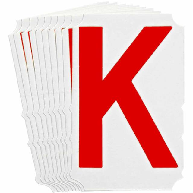 5120-K B933 5120-K RED 3" GOTH QA 10-PK