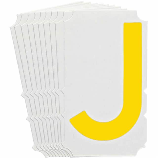5110-J B933 5110-J YEL 3" GOTH QA 10-PK