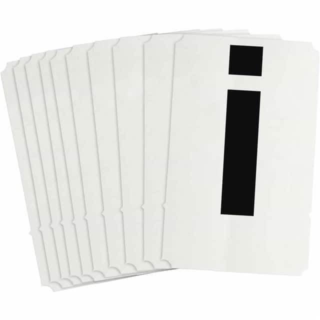 8265-I B933 8265-I BLK 6" HELV QA 10-PK