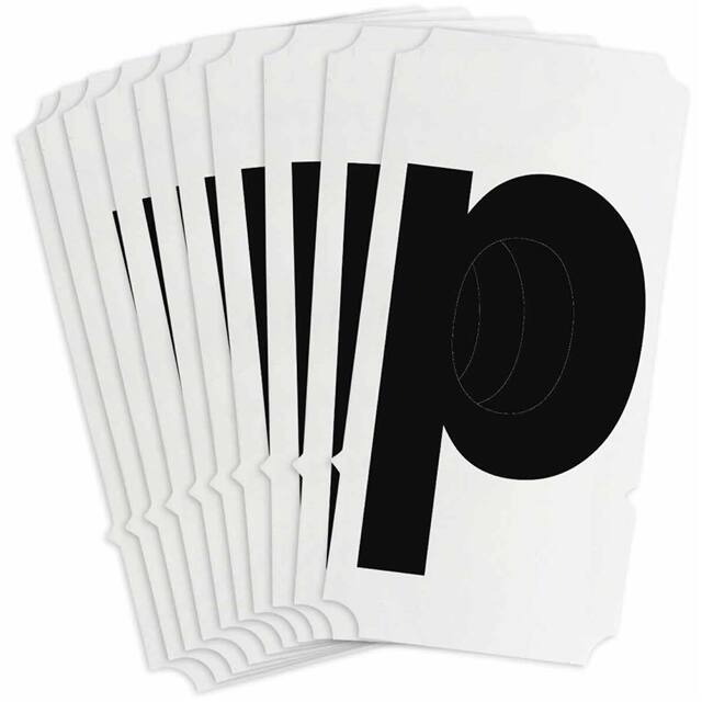 8250-P B933 8250-P BLK 3" HELV QA 10-PK
