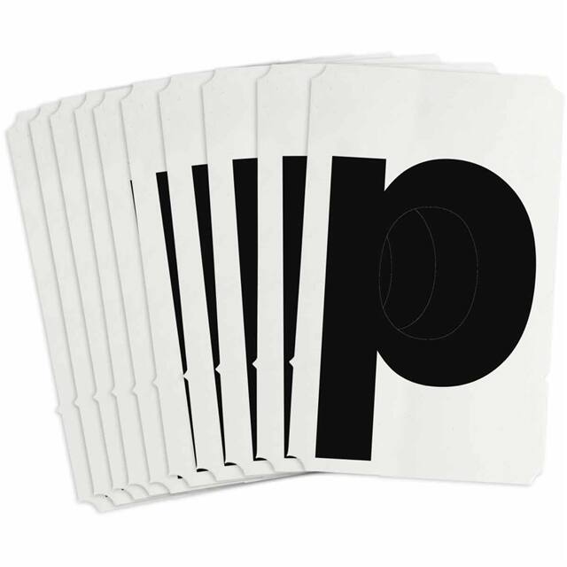 8265-P B933 8265-P BLK 6" HELV QA 10-PK