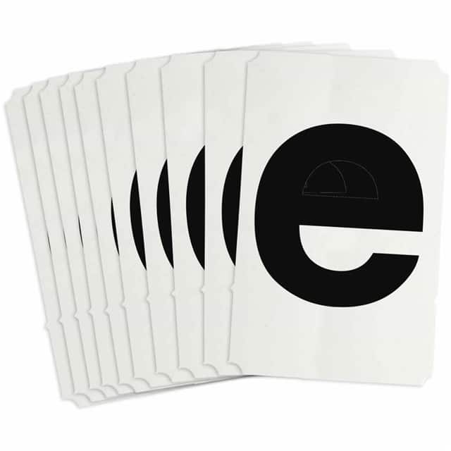 8265-E B933 8265-E BLK 6" HELV QA 10-PK