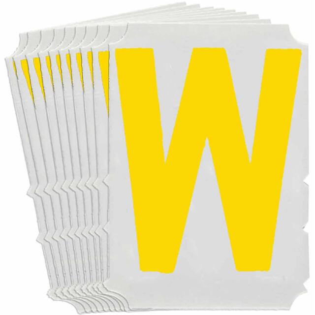 5110-W B933 5110-W YEL 3" GOTH QA 10-PK