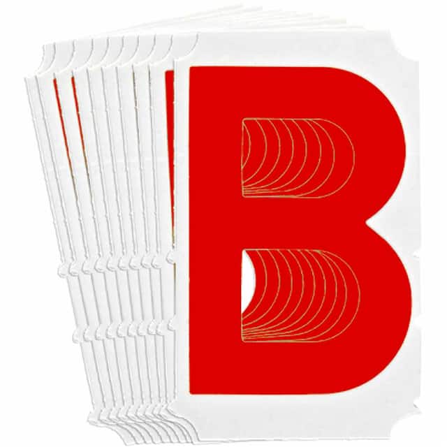 5120-B B933 5120-B RED 3" GOTH QA 10-PK
