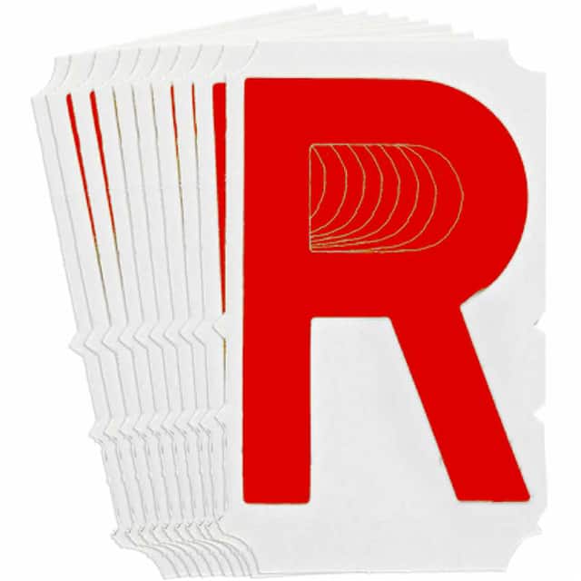 5120-R B933 5120-R RED 3" GOTH QA 10-PK