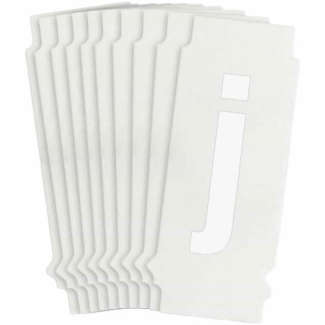 8305-J B933 8305-J WHT 1" HELV QA 10-PK
