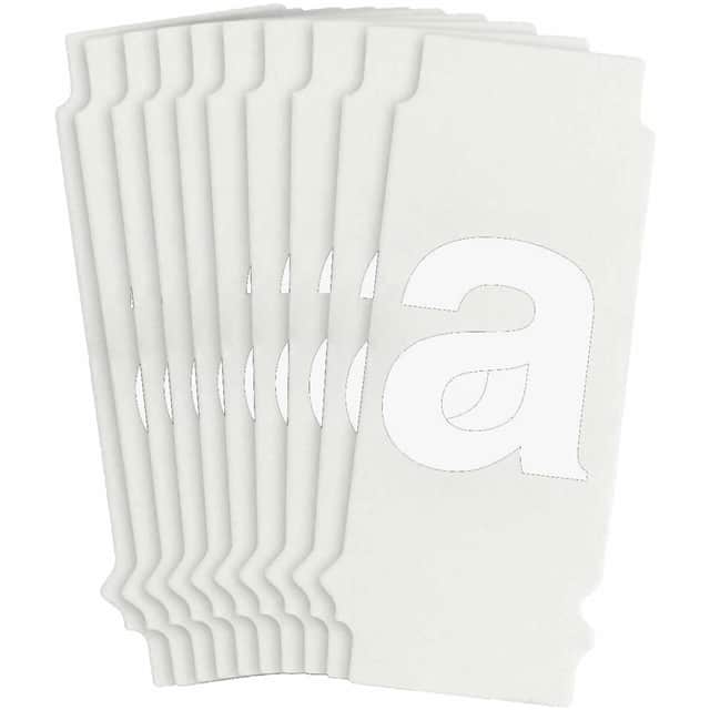 8305-A B933 8305-A WHT 1" HELV QA 10-PK