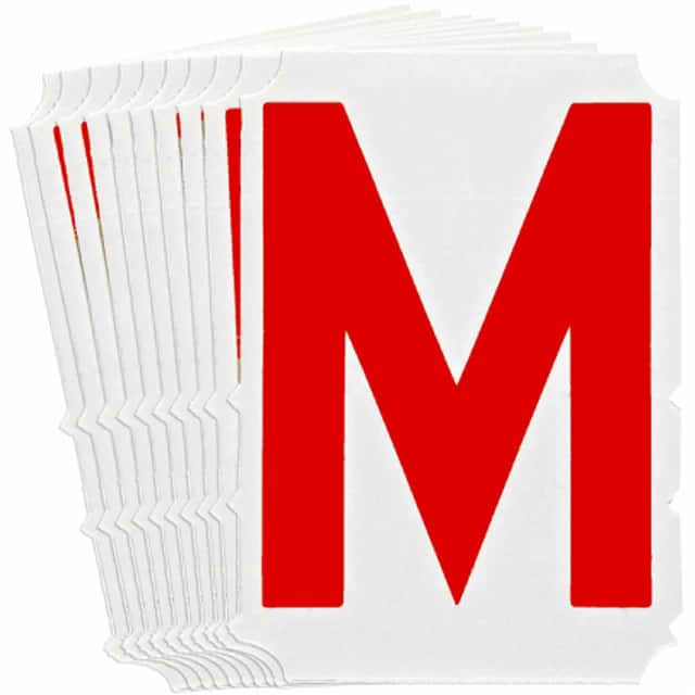 5120-M B933 5120-M RED 3" GOTH QA 10-PK
