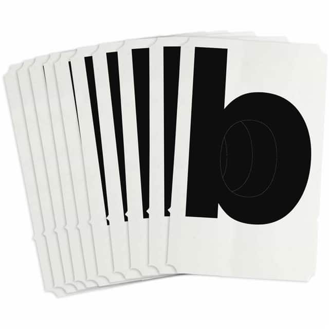 8265-B B933 8265-B BLK 6" HELV QA 10-PK