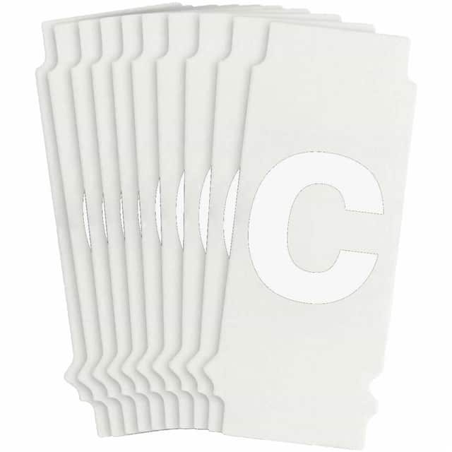 8305-C B933 8305-C WHT 1" HELV QA 10-PK