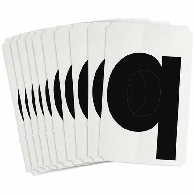 8265-Q B933 8265-Q BLK 6" HELV QA 10-PK