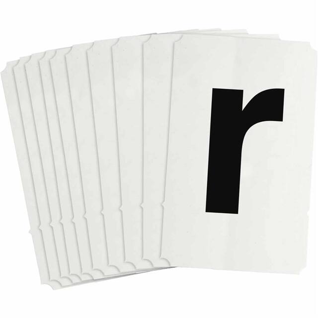 8265-R B933 8265-R BLK 6" HELV QA 10-PK