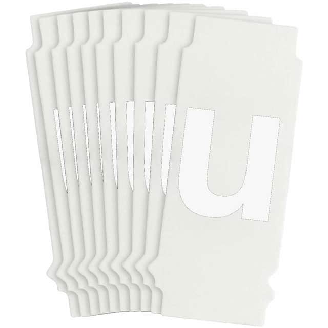 8305-U B933 8305-U WHT 1" HELV QA 10-PK