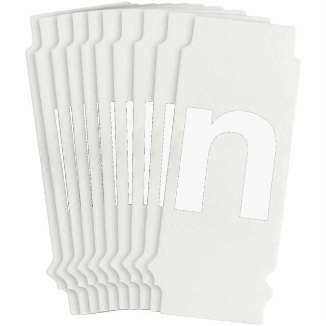 8305-N B933 8305-N WHT 1" HELV QA 10-PK