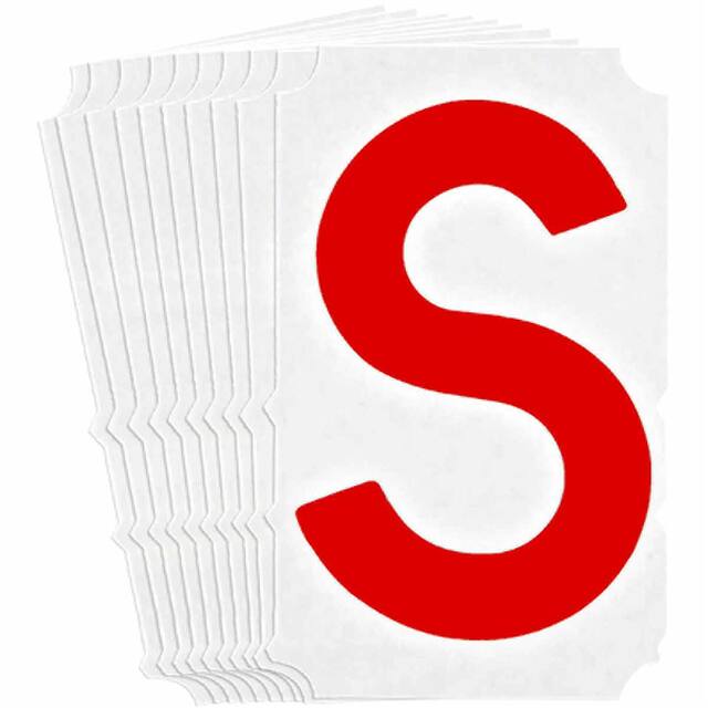 5120-S B933 5120-S RED 3" GOTH QA 10-PK