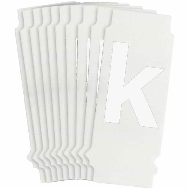 8305-K B933 8305-K WHT 1" HELV QA 10-PK