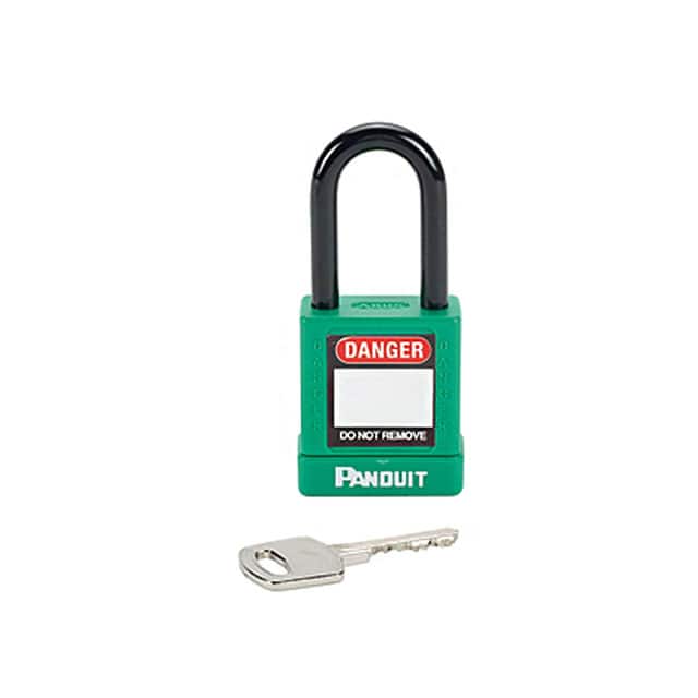 PSL-8GR GREEN PLASTIC BODY PADLOCK