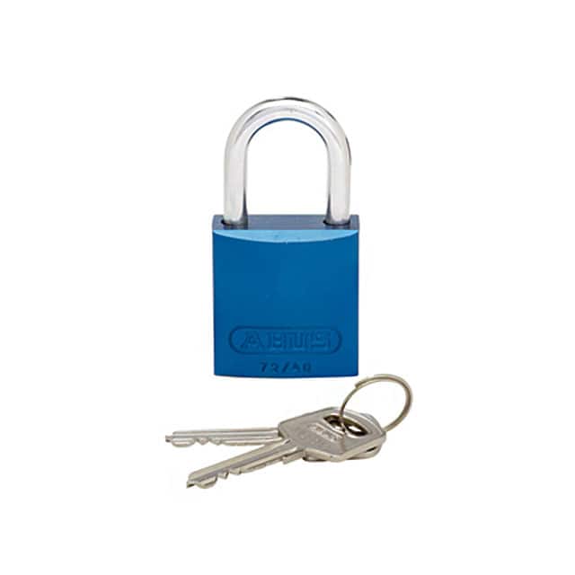 PSL-7BU ALUMINUM BODY PADLOCK BLUE