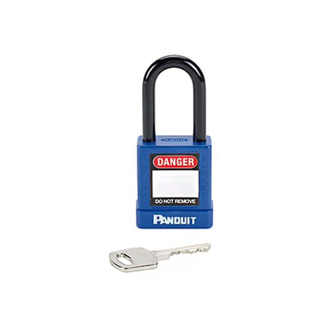 PSL-8BU BLUE PLASTIC BODY PADLOCK