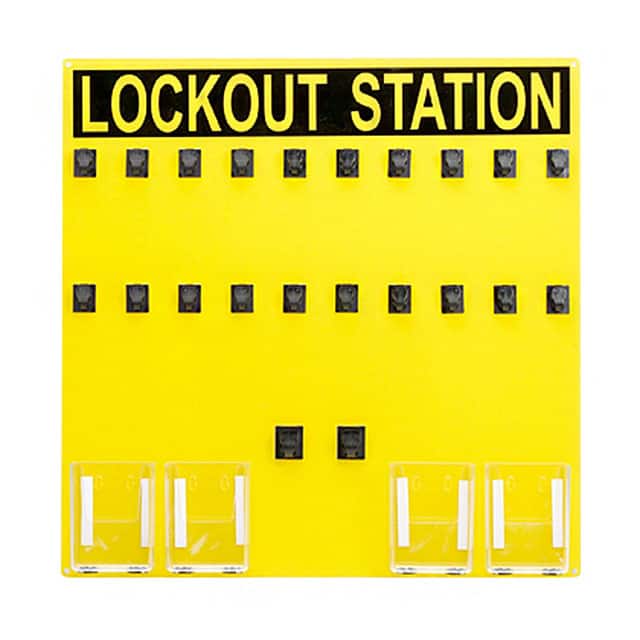 PSL-20SA SIGN ID/RATINGS 23"X23" BLK/YLLW