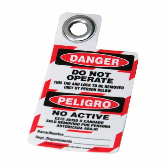 105724 PADLOCK TAG ENG/SPN D-DO NOT..