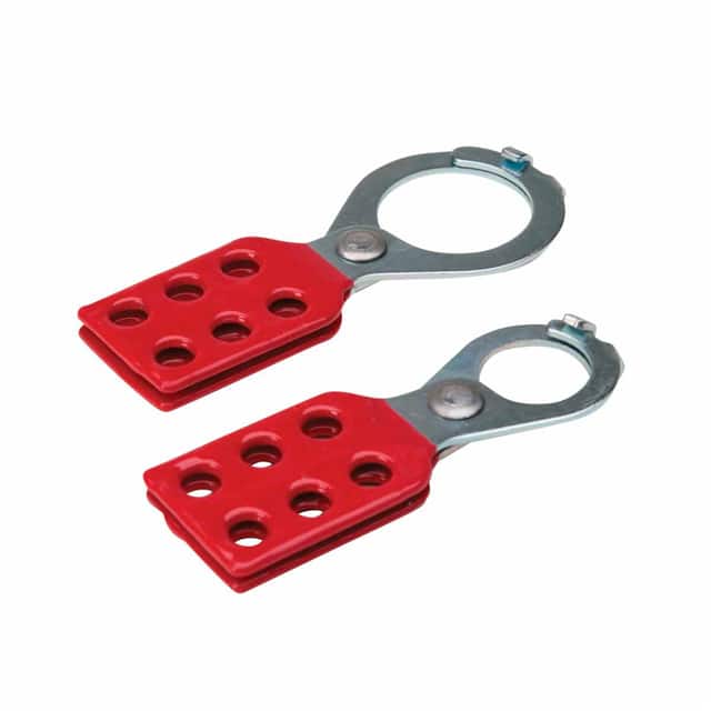 105718 STEEL HASPS WITH TABS, 1" DIA