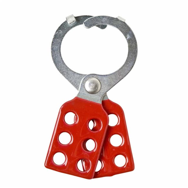 105719 STEEL HASPS WITH TABS, 1.5" DIA