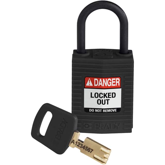 CPT-BLK-25PL-KD COMP NYLON LOCK BLK 25MM PLASTIC