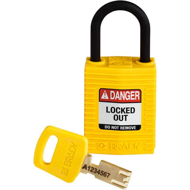 CPT-YLW-25PL-KD COMP NYLON LOCK YLW 25MM PLASTIC