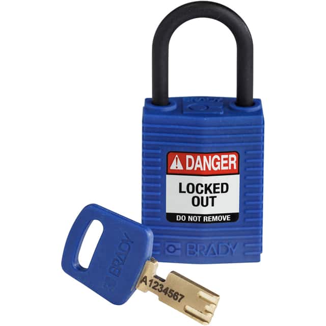 CPT-BLU-25PL-KD COMP NYLON LOCK BLU 25MM PLASTIC