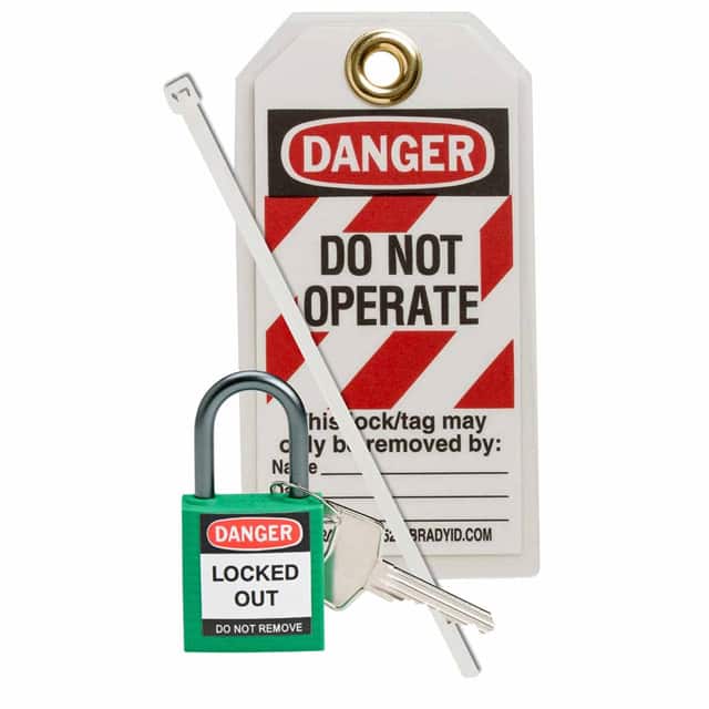 123144 COMPACT LOCK PERSONAL KIT GREEN
