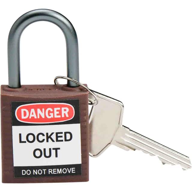 143160 BRADY COMPACT SAFETY PADLOCK BRO