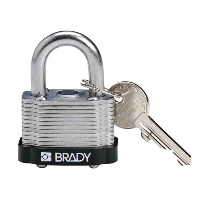 143136 KEY RETAINING STEEL PADLOCK BLAC