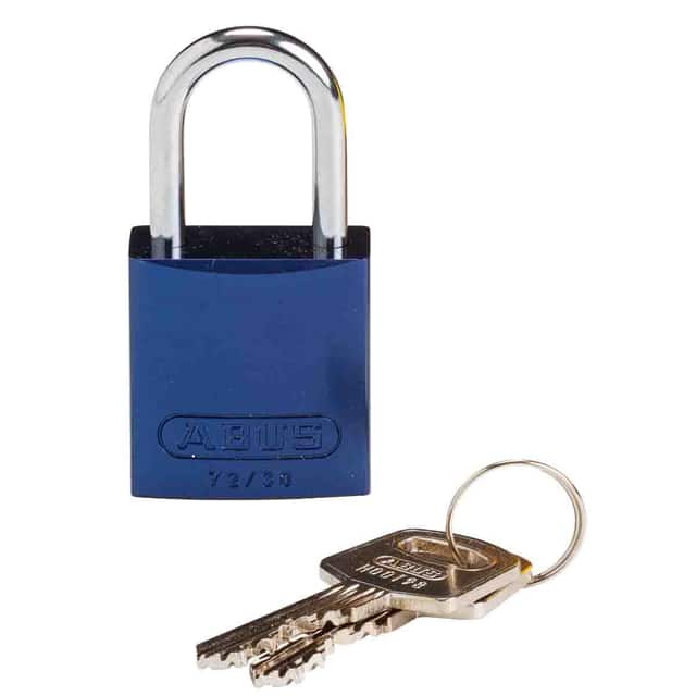 133271 BRADY COMPACT ALUM PADLOCK BLUE