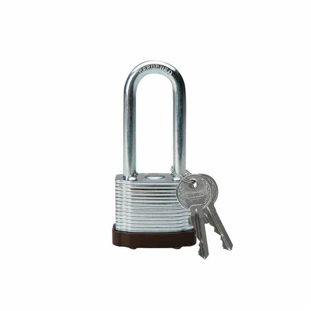 101958 BRADY LOCK, STEEL, 2.0" KD BROWN