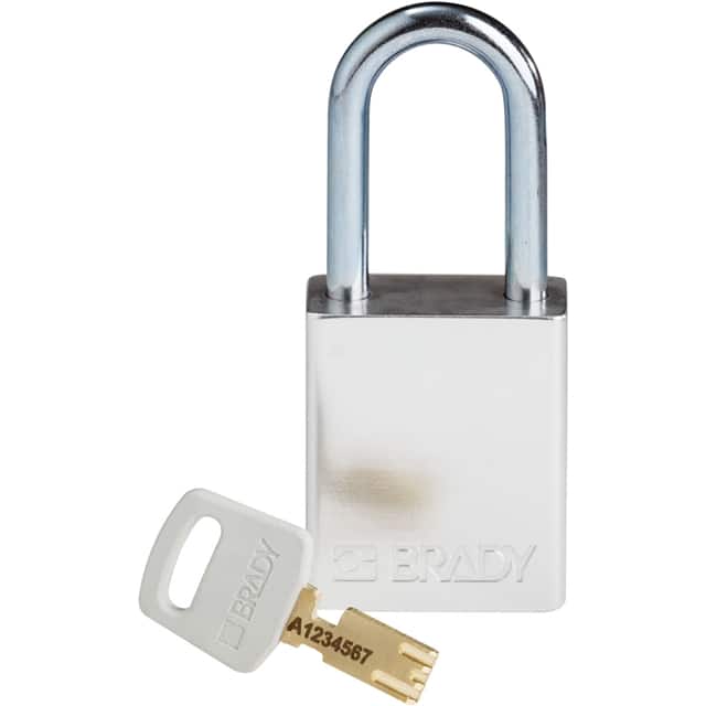 ALU-SLV-38ST-KD ALUM PADLOCK SILVER 38MM STEEL S