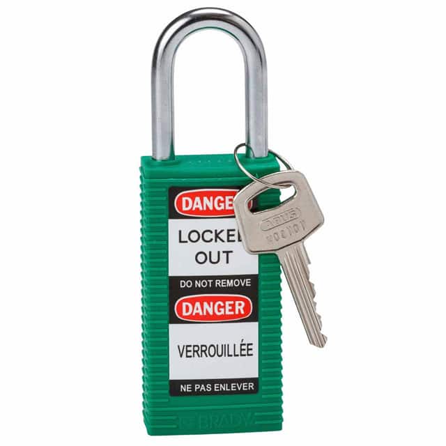 123407 LONG BODY SFTY LOCK, 1.5" KD GRE