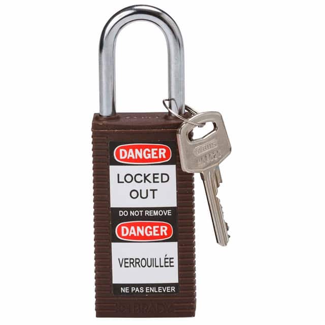 123411 LONG BODY SFTY LOCK, 1.5" KD BRO