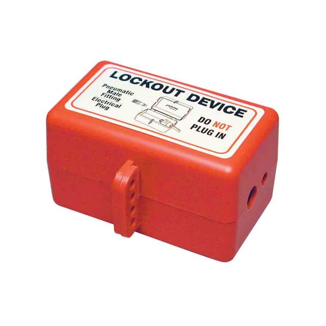 PLO27E PRINZING PLUG LOCKOUT LARGE RED